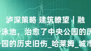 泸深策略 建筑瞭望｜融入自然的新泳池，治愈了中央公园的历史旧伤_哈莱姆_城市_世纪